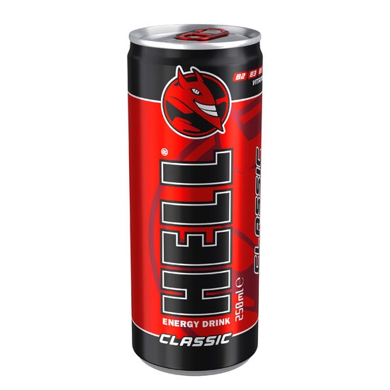 Energizant Hell Drink 250ml (bax 24 buc)
