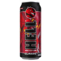 Bautura carbogazoasa Hell Epic Classic 500ml (bax 12 buc) SGR