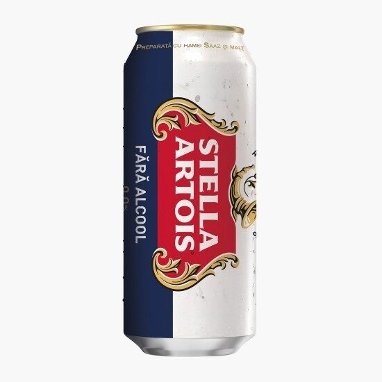 Stella Artois 0.0% doza 500ml (bax 24 buc) SGR