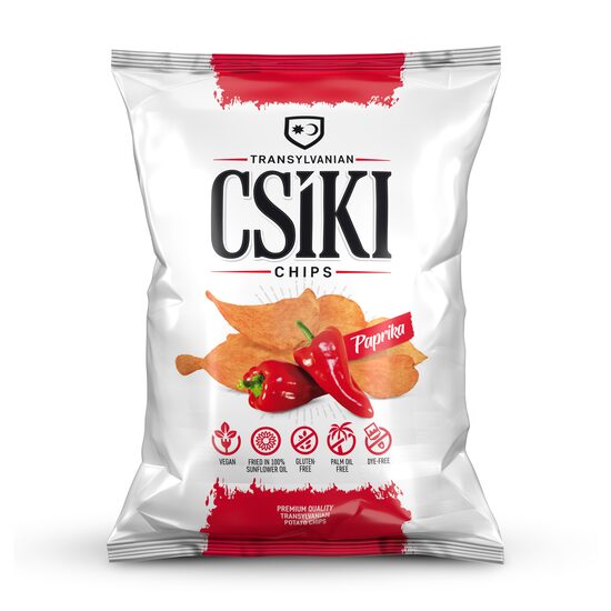 Csiki Chips paprika 60g (bax 16 buc)