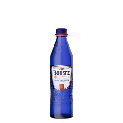 Apa Borsec carbogazoasa 0.33L  Blue (bax 12 buc) SGR 