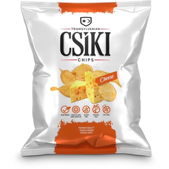 Csiki Chips cascaval 150gr (bax 9 buc)