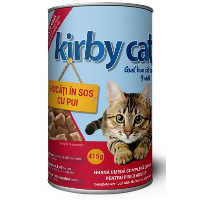 Conserva Kirby 415gr pui pt pisici