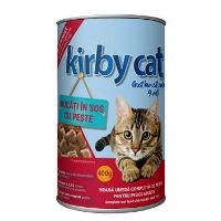 Conserva Kirby 400gr somon pt pisici