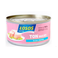Ton bucati in suc propriu 160gr