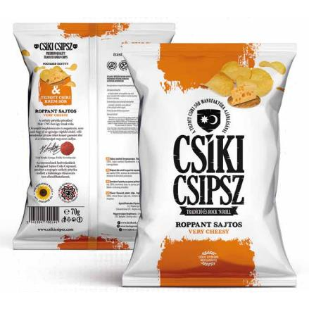 Csiki Chips cascaval 100gr (bax 12buc)