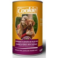 Conserva Cookie 1250gr pui pt caini
